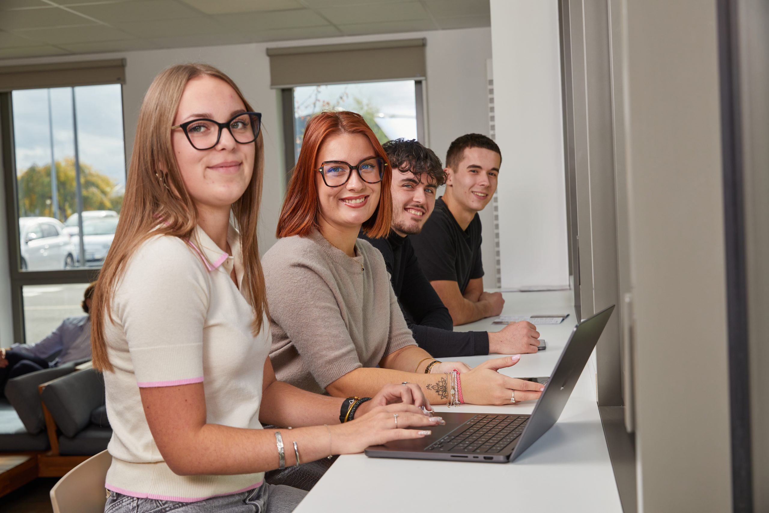 Étudiants de l'école ITC