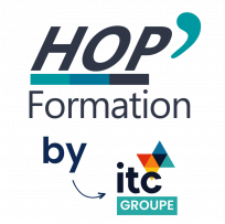 Logo HOP by itc HOP' Formation by groupe ITC